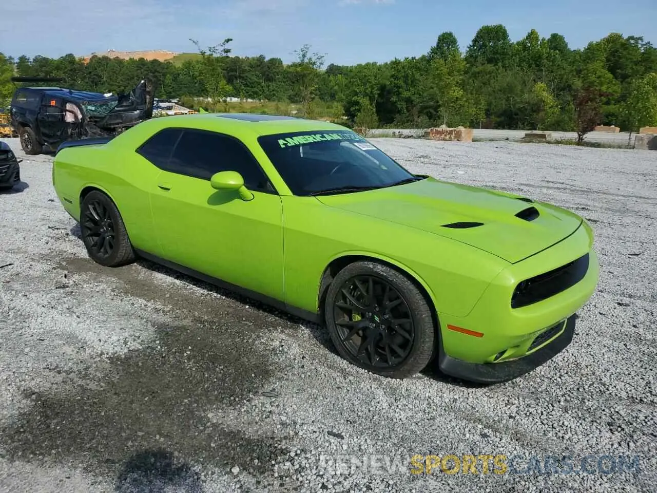 4 Photograph of a damaged car 2C3CDZFJ2KH500296 DODGE CHALLENGER 2019