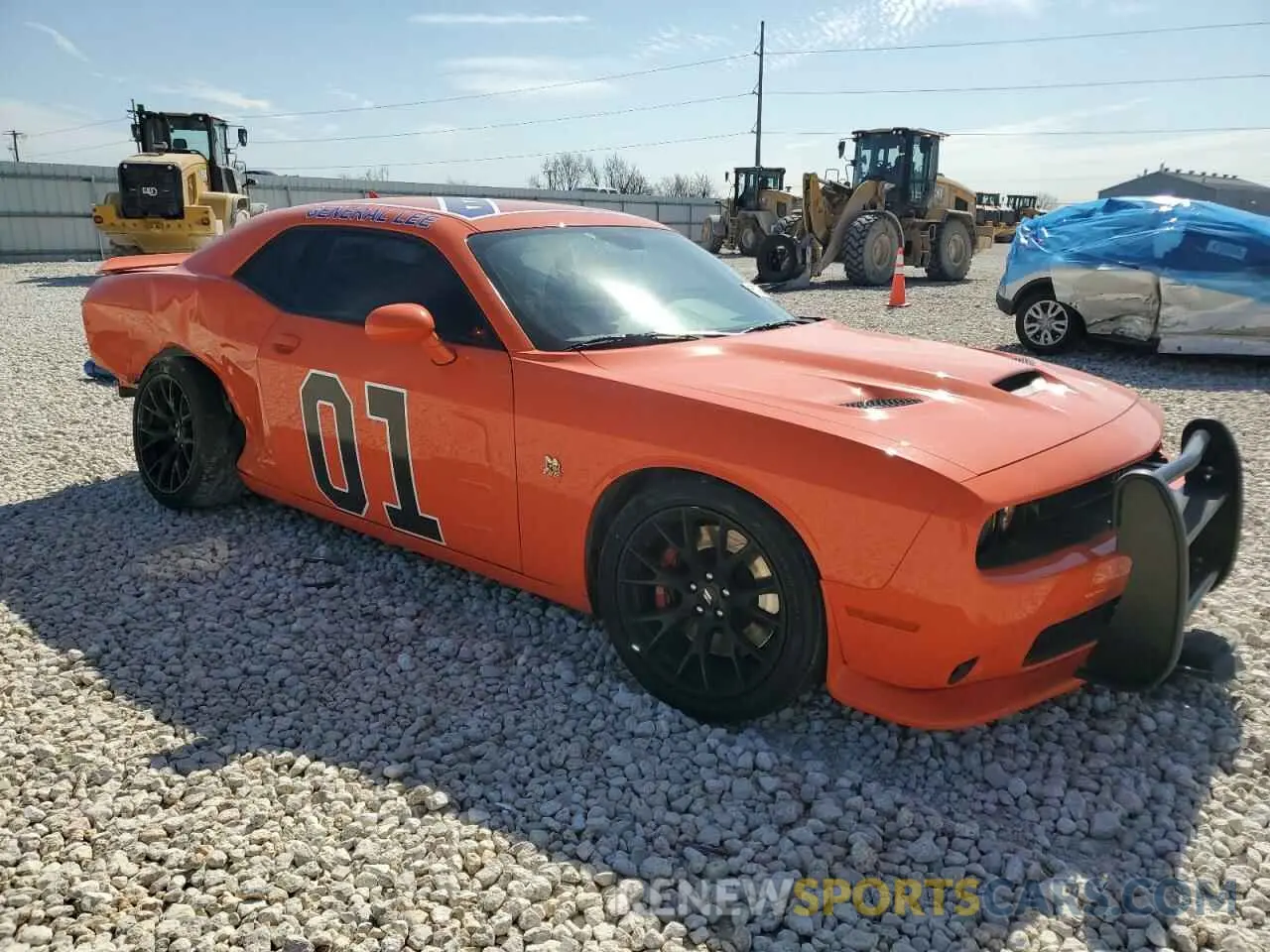 4 Photograph of a damaged car 2C3CDZFJ2KH719596 DODGE CHALLENGER 2019