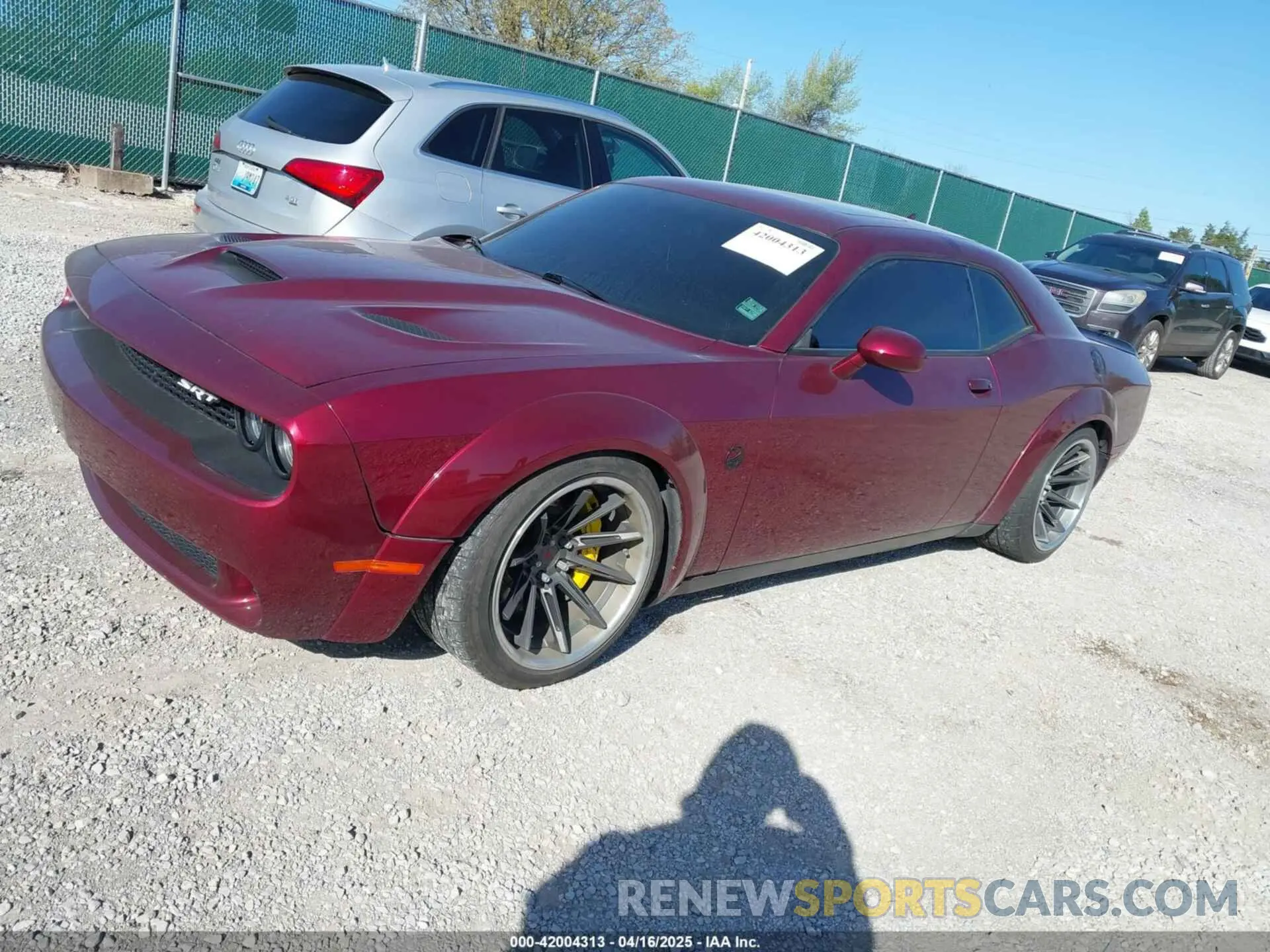 2 Photograph of a damaged car 2C3CDZFJ3KH503613 DODGE CHALLENGER 2019