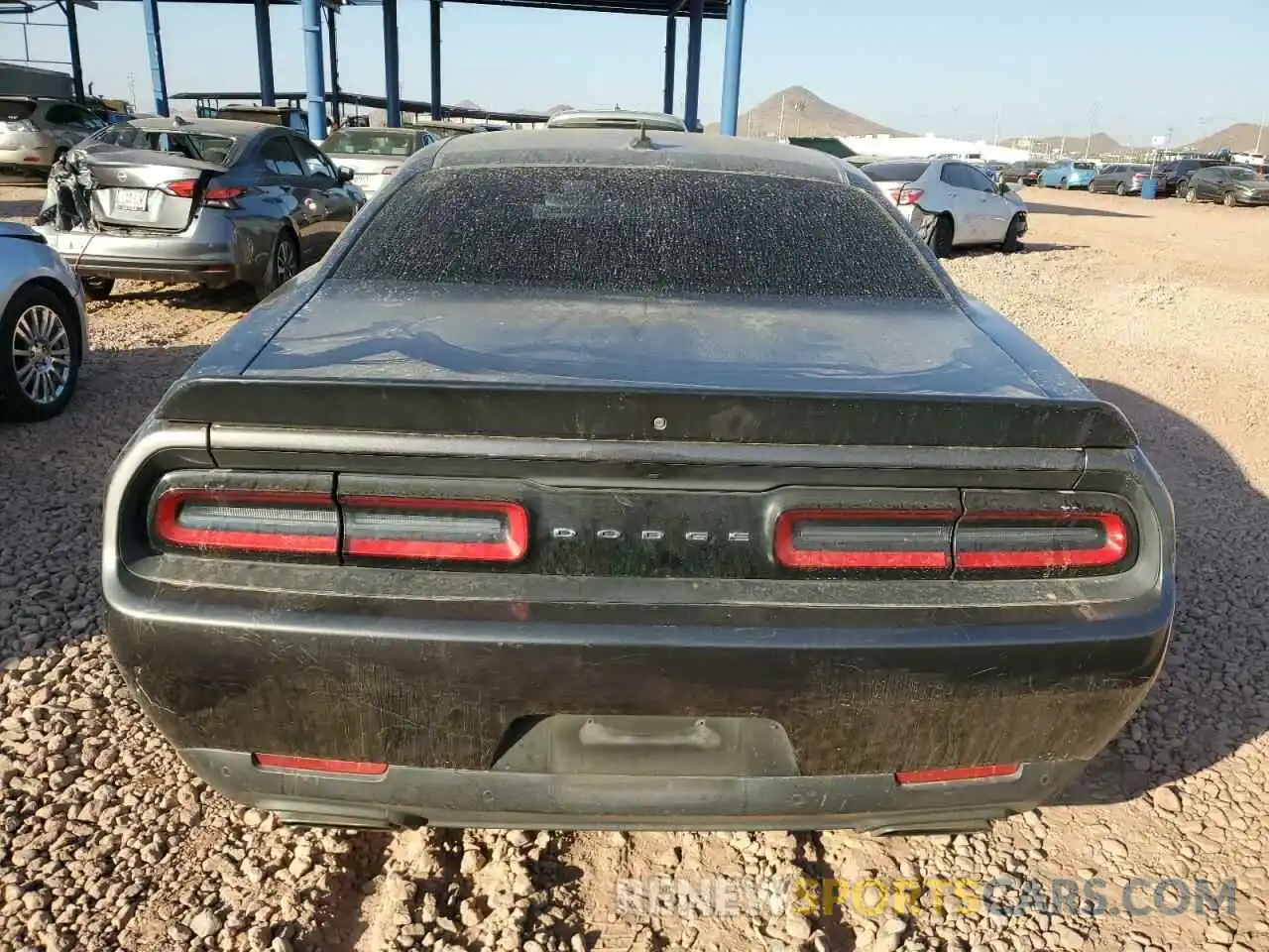 6 Photograph of a damaged car 2C3CDZFJ3KH741087 DODGE CHALLENGER 2019