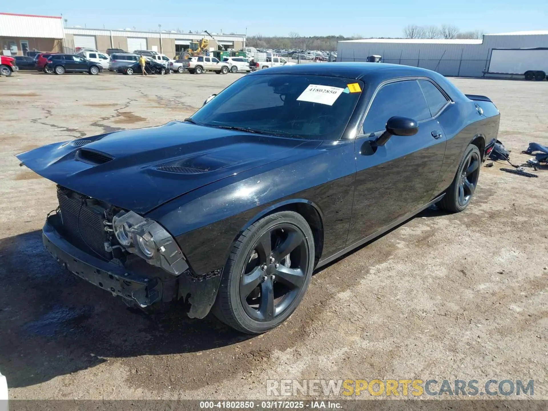 2 Photograph of a damaged car 2C3CDZFJ3KH747617 DODGE CHALLENGER 2019