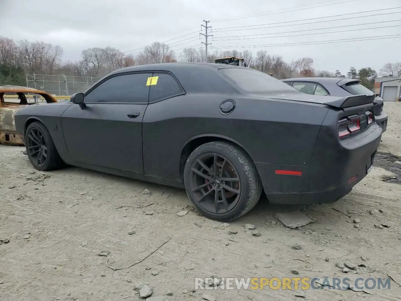 2 Photograph of a damaged car 2C3CDZFJ5KH724209 DODGE CHALLENGER 2019