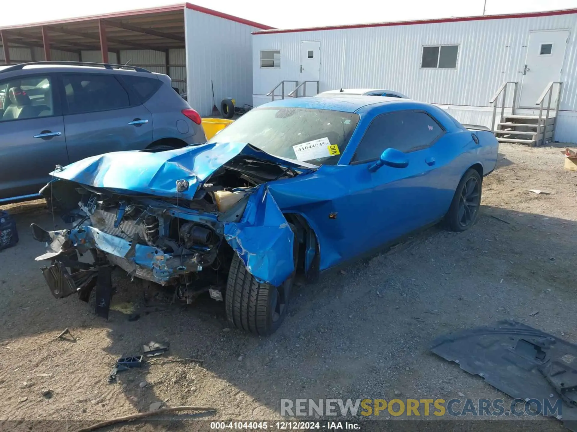 2 Photograph of a damaged car 2C3CDZFJ6KH543085 DODGE CHALLENGER 2019
