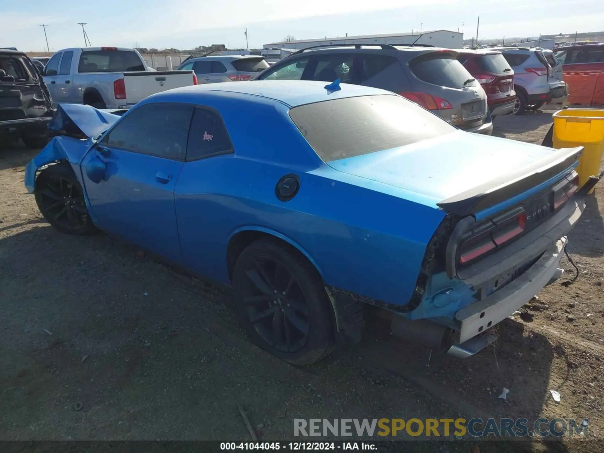 3 Photograph of a damaged car 2C3CDZFJ6KH543085 DODGE CHALLENGER 2019