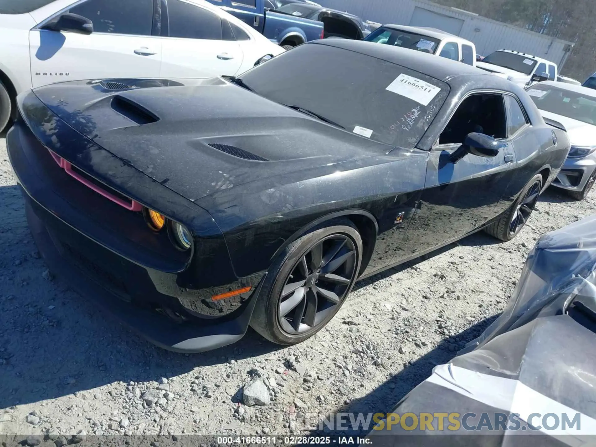 2 Photograph of a damaged car 2C3CDZFJ7KH563779 DODGE CHALLENGER 2019