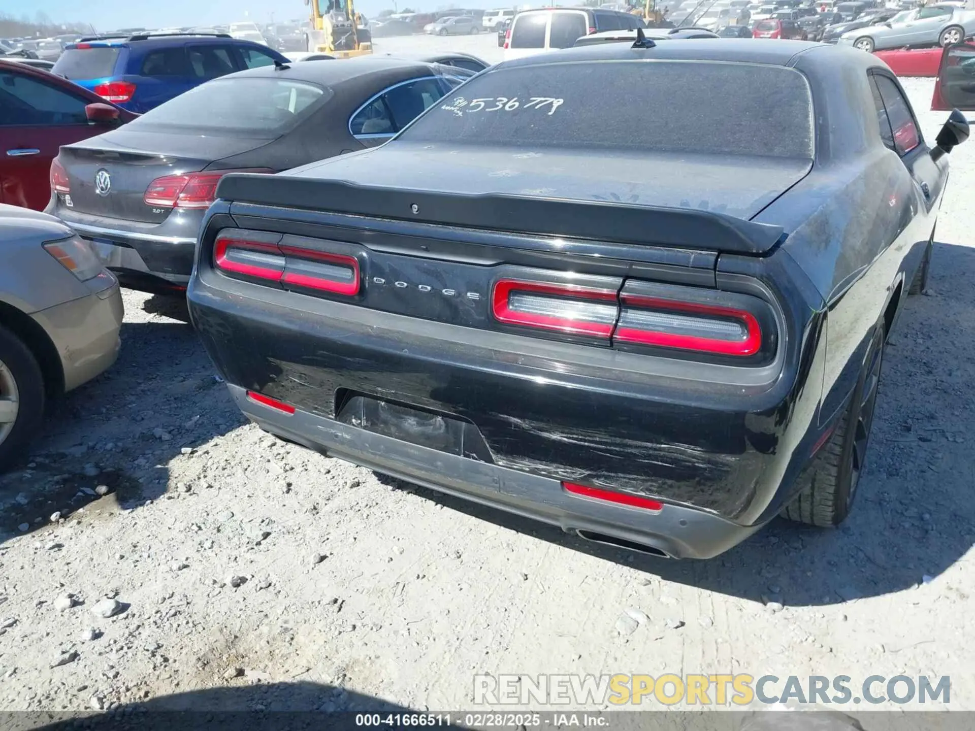 6 Photograph of a damaged car 2C3CDZFJ7KH563779 DODGE CHALLENGER 2019