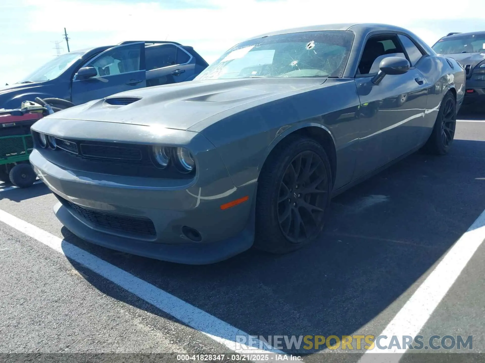 2 Photograph of a damaged car 2C3CDZFJ9KH638126 DODGE CHALLENGER 2019