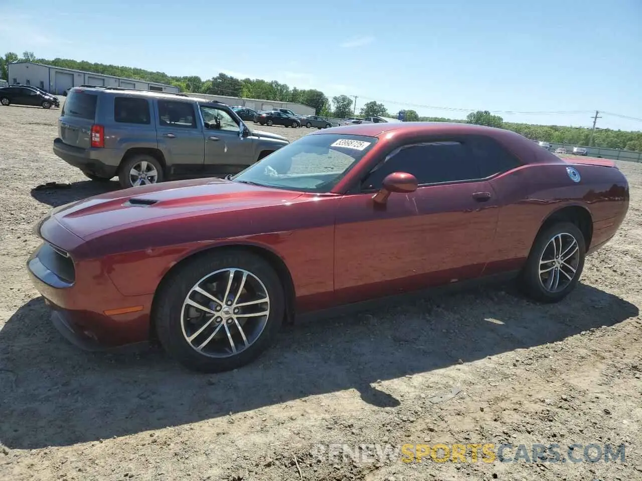 1 Photograph of a damaged car 2C3CDZGG5KH529410 DODGE CHALLENGER 2019