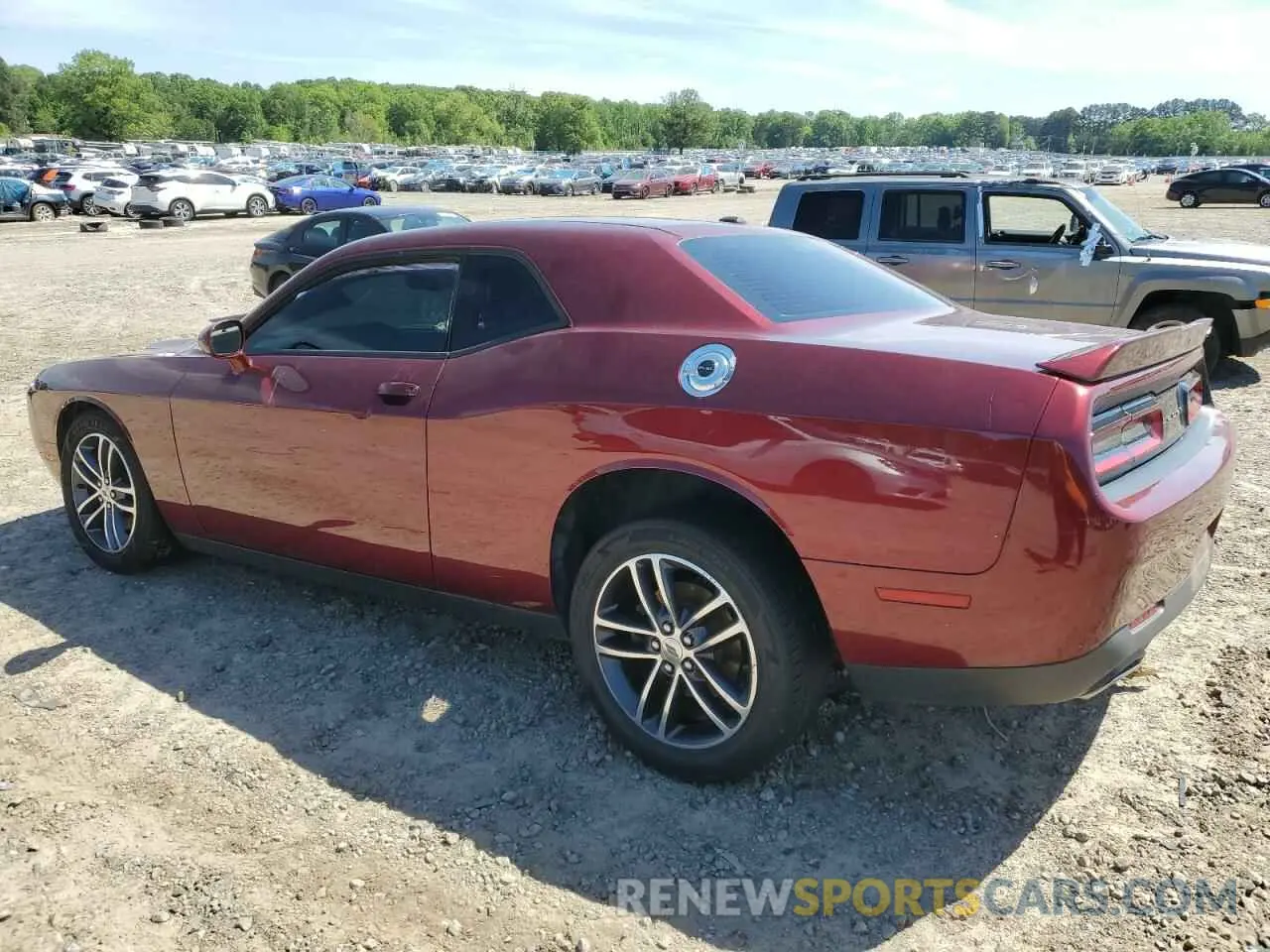 2 Photograph of a damaged car 2C3CDZGG5KH529410 DODGE CHALLENGER 2019