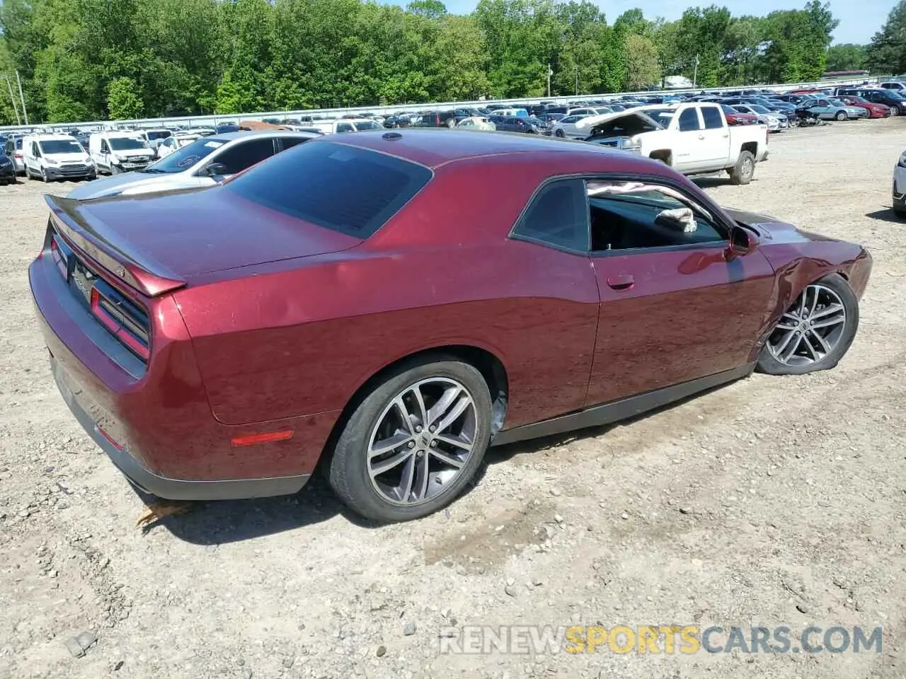 3 Photograph of a damaged car 2C3CDZGG5KH529410 DODGE CHALLENGER 2019