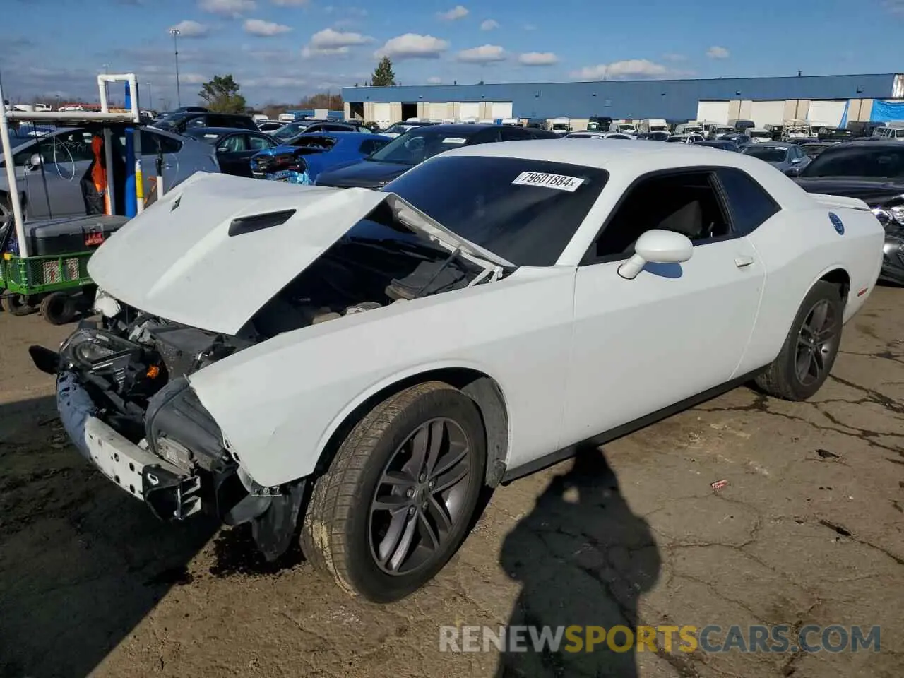 1 Photograph of a damaged car 2C3CDZGG5KH706568 DODGE CHALLENGER 2019