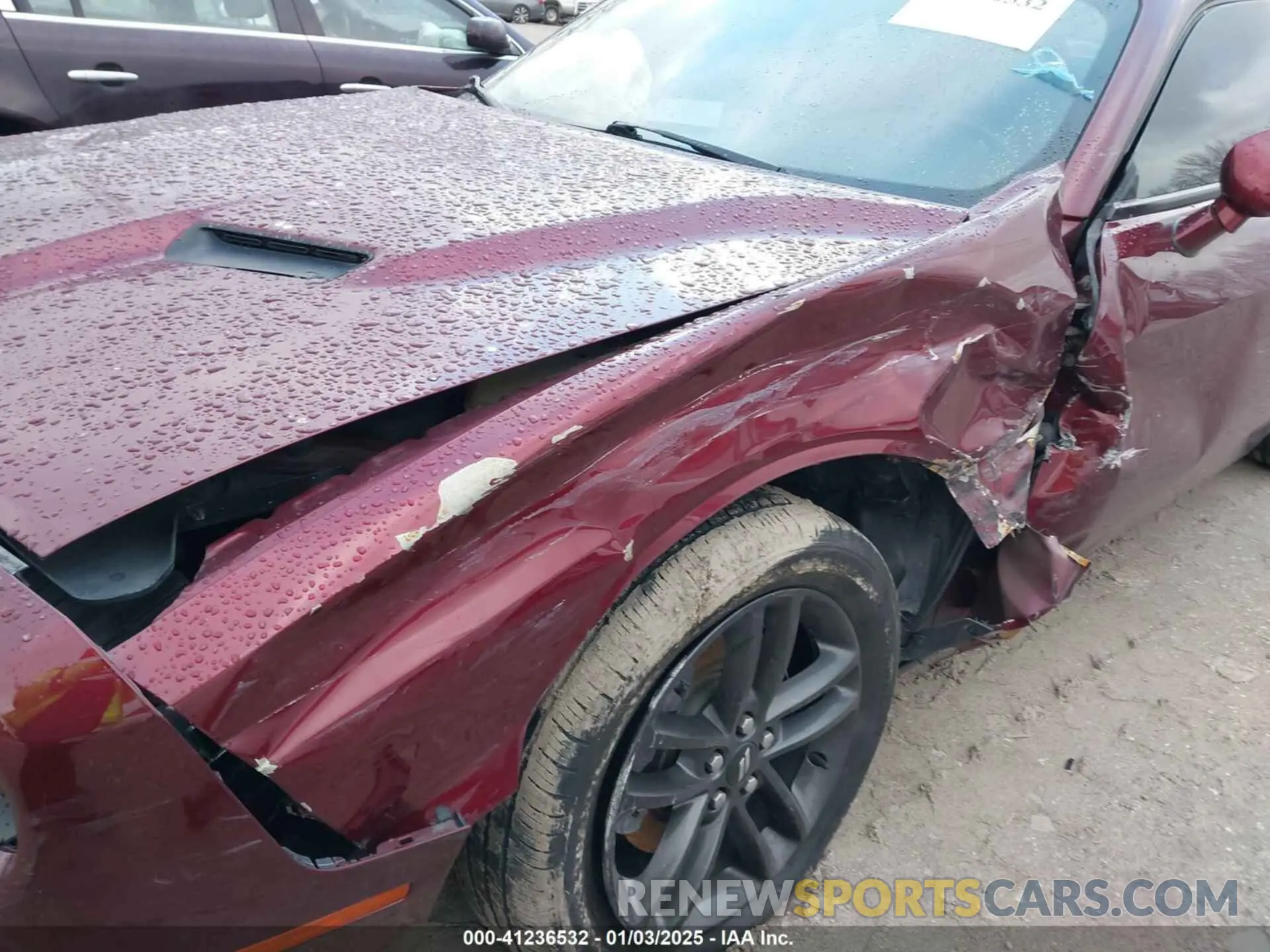 6 Photograph of a damaged car 2C3CDZGG7KH683567 DODGE CHALLENGER 2019