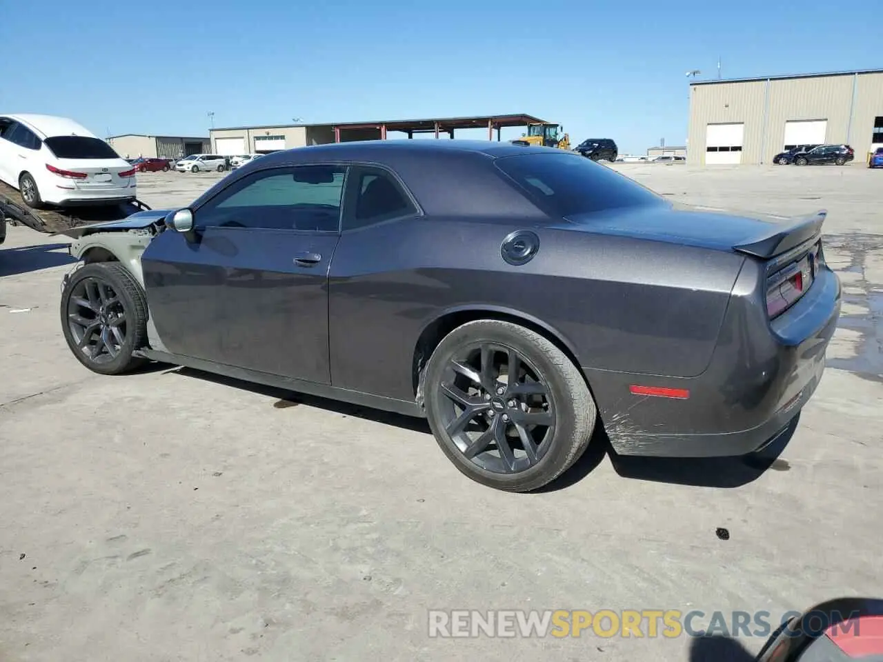 2 Photograph of a damaged car 2C3CDZJG0KH621095 DODGE CHALLENGER 2019