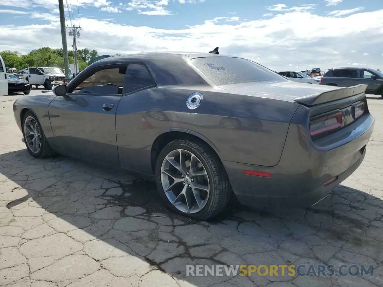 2 Photograph of a damaged car 2C3CDZJG2KH557643 DODGE CHALLENGER 2019