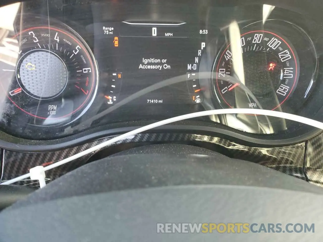 9 Photograph of a damaged car 2C3CDZJG4KH690260 DODGE CHALLENGER 2019