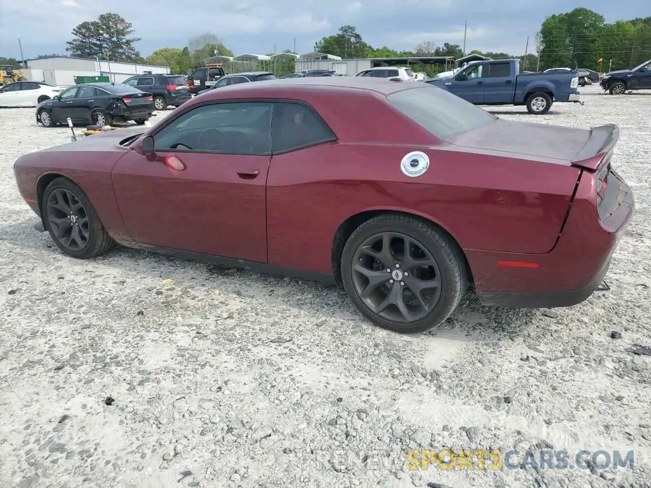 2 Photograph of a damaged car 2C3CDZJG5KH759487 DODGE CHALLENGER 2019