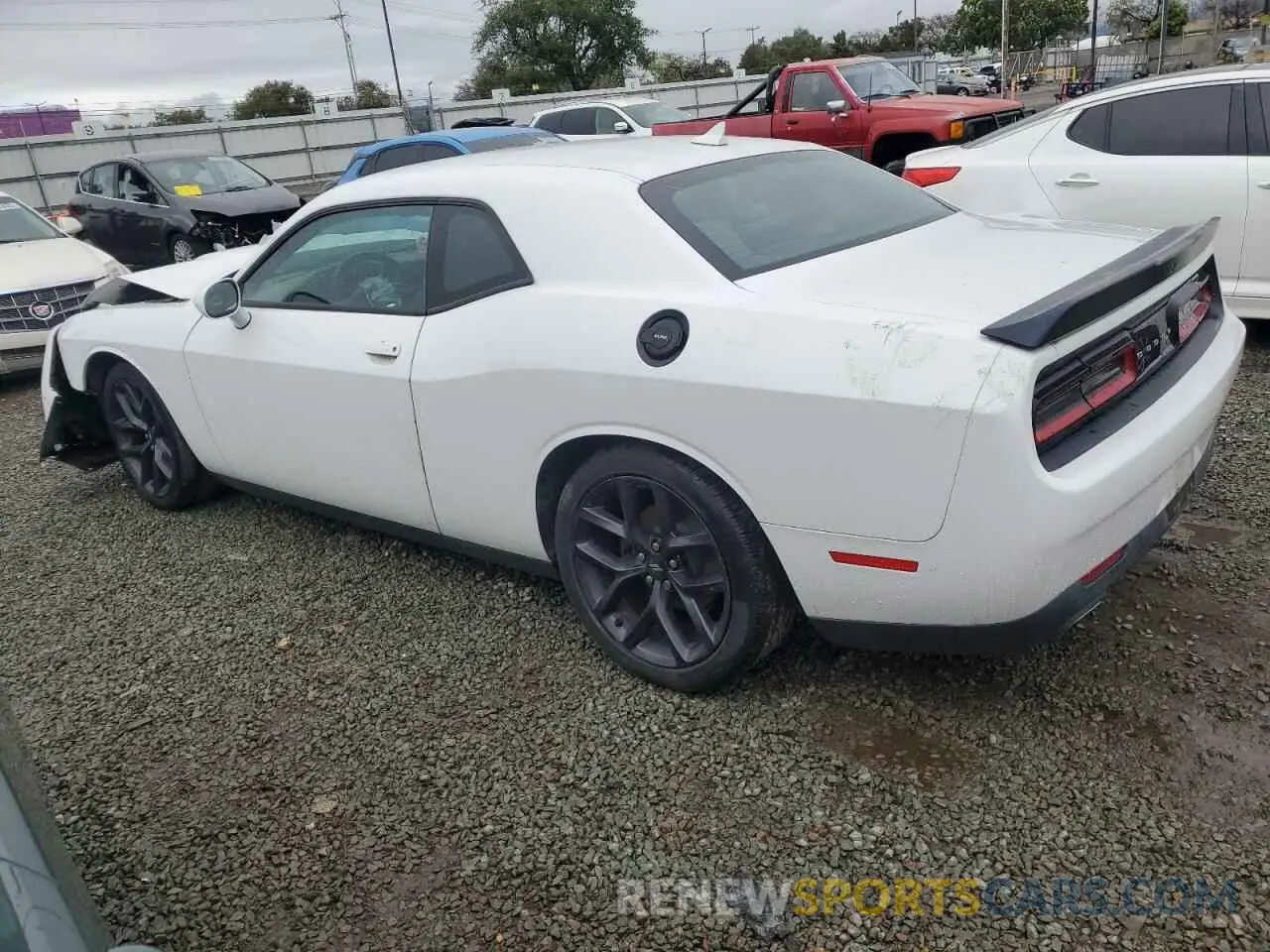 2 Photograph of a damaged car 2C3CDZJG9KH712852 DODGE CHALLENGER 2019