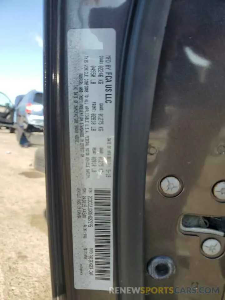 15 Photograph of a damaged car 2C3CDZJGXKH627275 DODGE CHALLENGER 2019