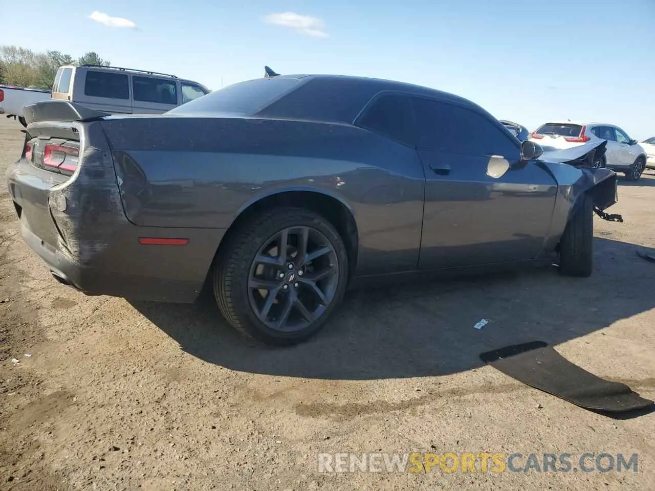 3 Photograph of a damaged car 2C3CDZJGXKH627275 DODGE CHALLENGER 2019