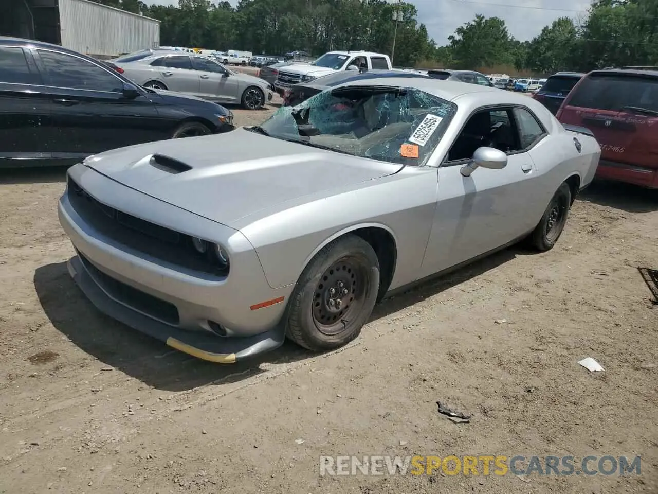 1 Photograph of a damaged car 2C3CDZJGXKH737291 DODGE CHALLENGER 2019