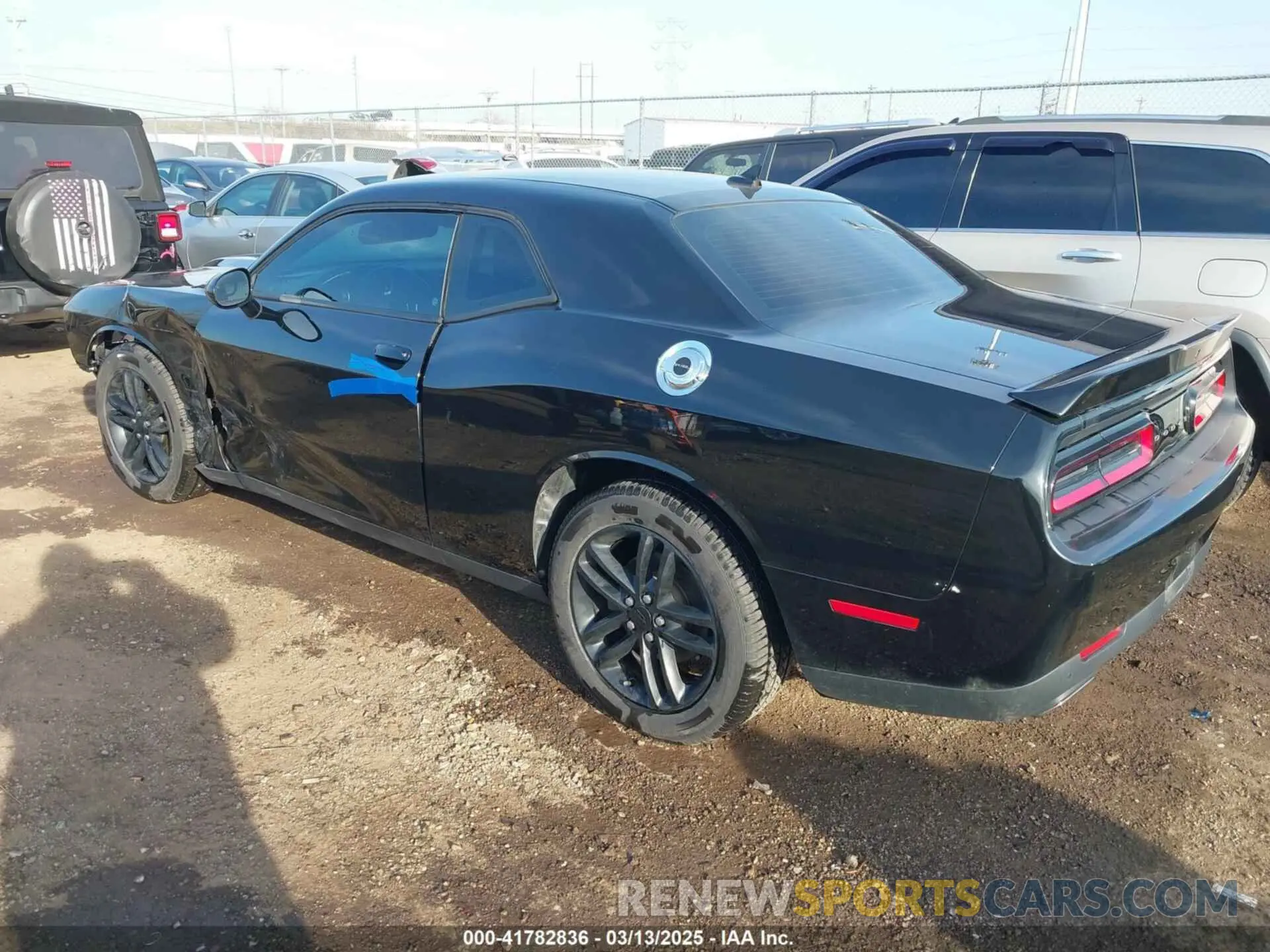 3 Photograph of a damaged car 2C3CDZKG1KH642987 DODGE CHALLENGER 2019
