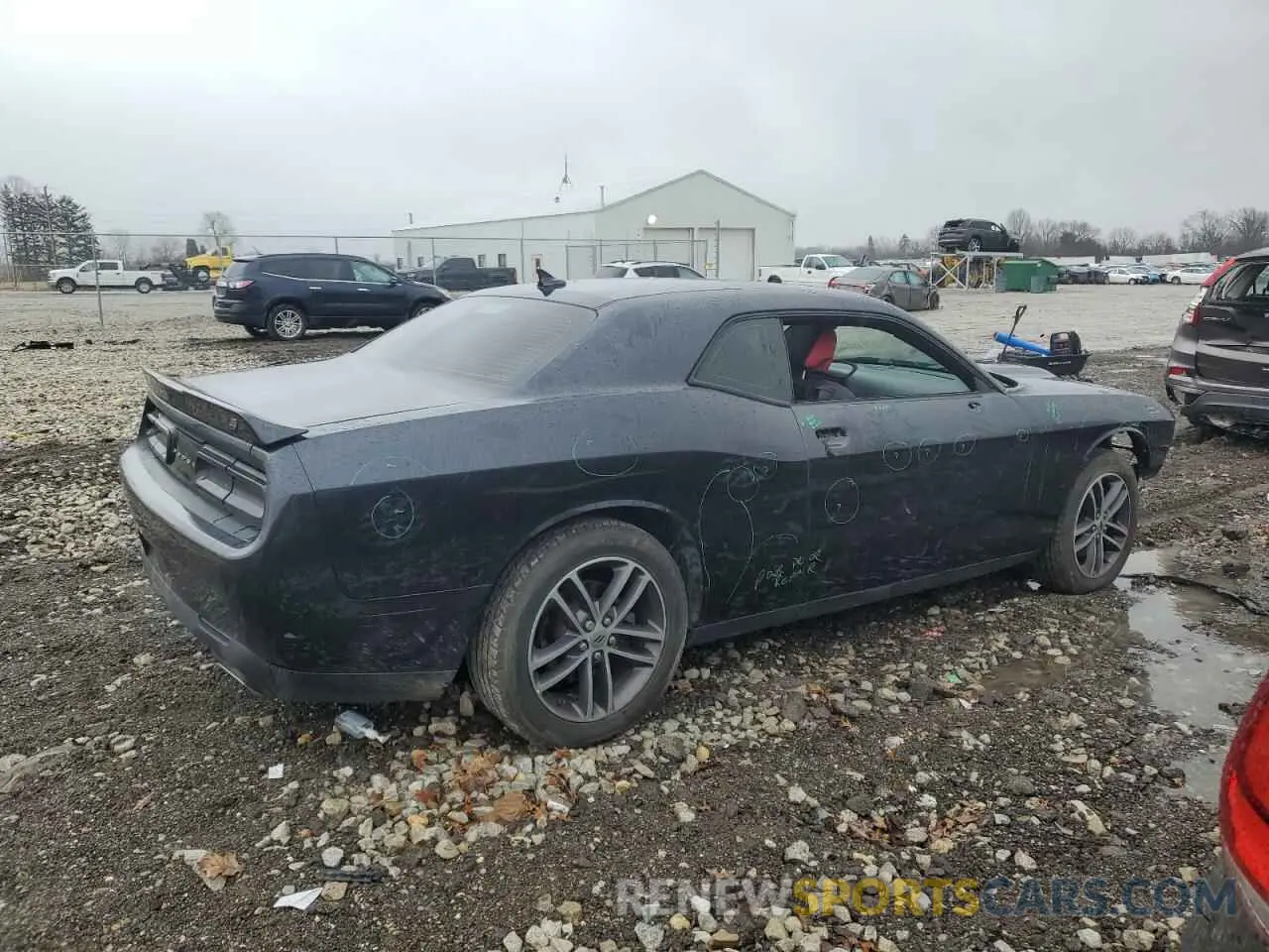 3 Photograph of a damaged car 2C3CDZKG3KH676221 DODGE CHALLENGER 2019