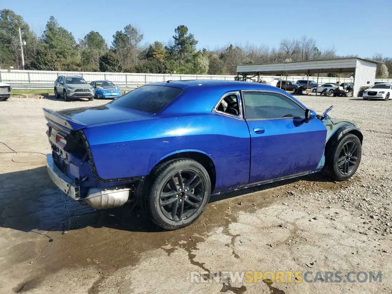 3 Photograph of a damaged car 2C3CDZKG8KH752760 DODGE CHALLENGER 2019