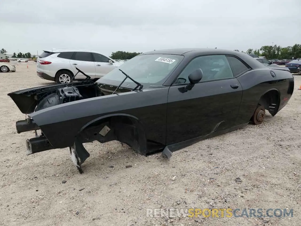 1 Photograph of a damaged car 2C3CDZL9XKH537123 DODGE CHALLENGER 2019