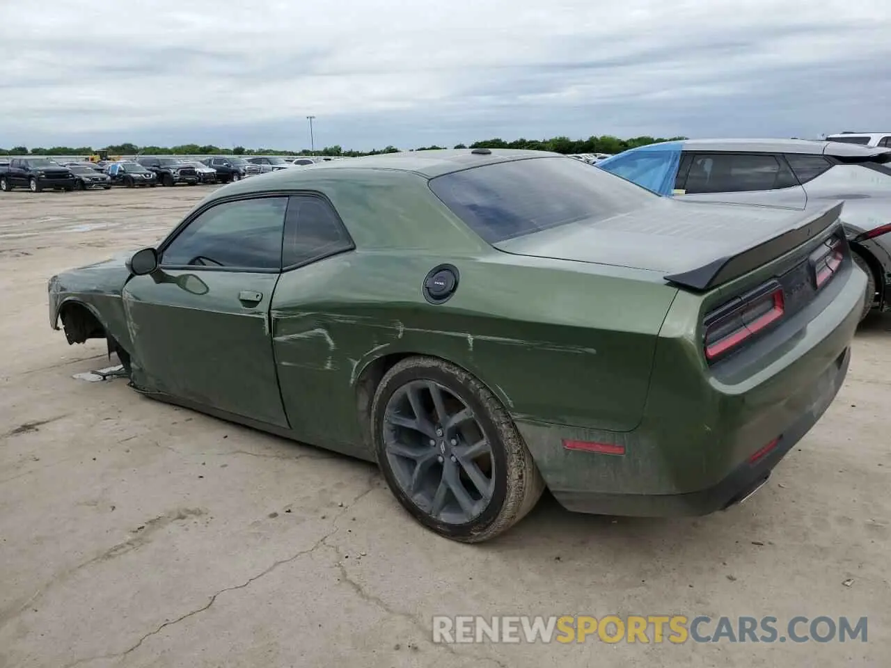 2 Photograph of a damaged car 2C3CDZAG0LH143424 DODGE CHALLENGER 2020