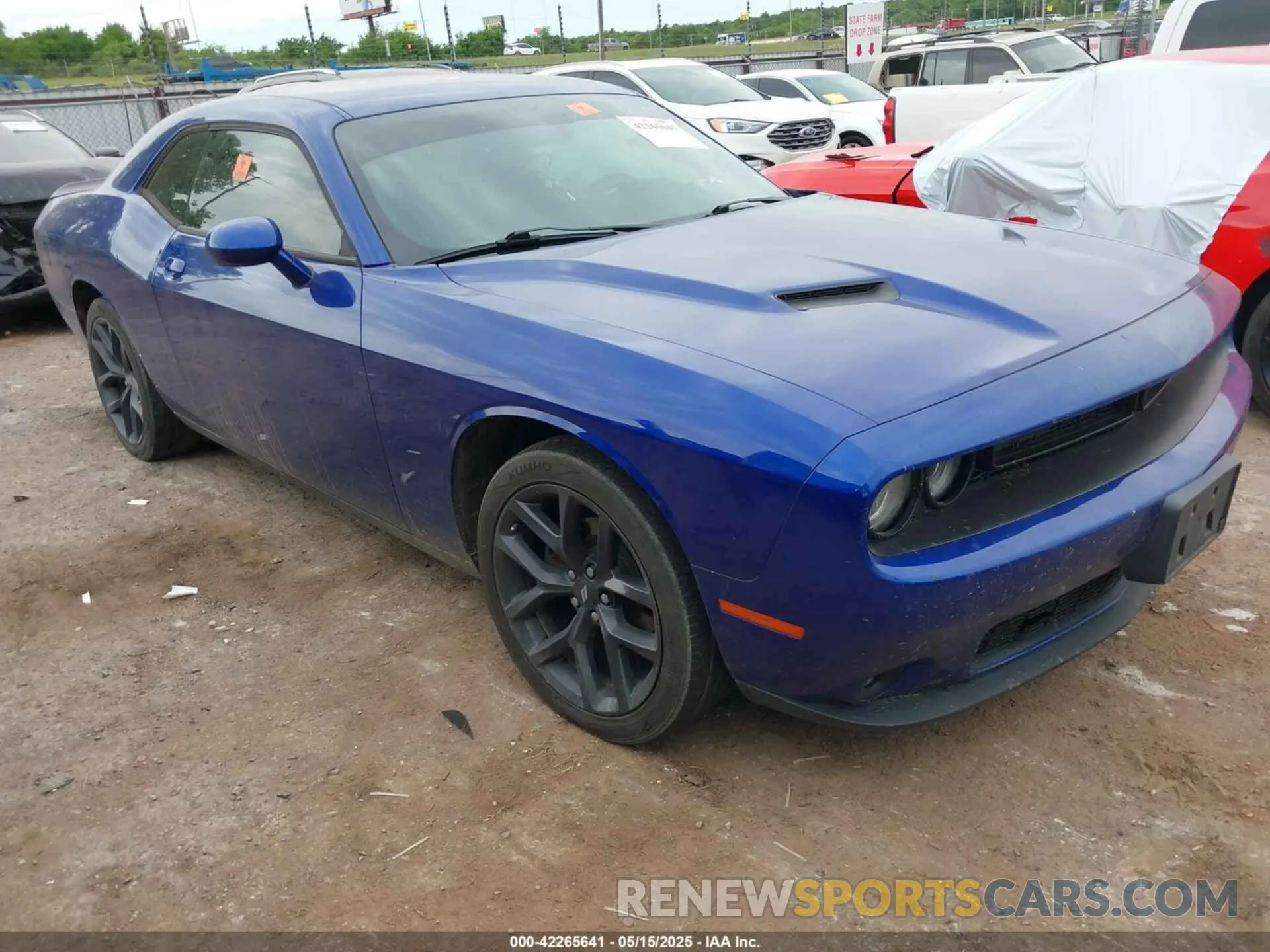 1 Photograph of a damaged car 2C3CDZAG0LH214878 DODGE CHALLENGER 2020