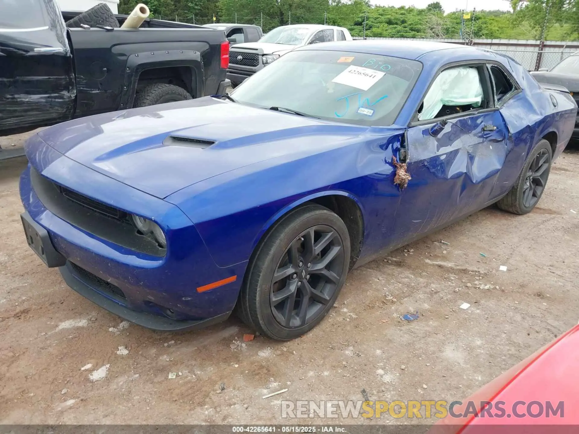 2 Photograph of a damaged car 2C3CDZAG0LH214878 DODGE CHALLENGER 2020