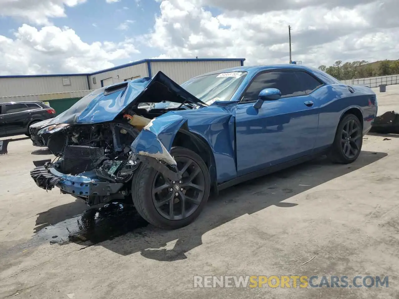 1 Photograph of a damaged car 2C3CDZAG0LH219112 DODGE CHALLENGER 2020