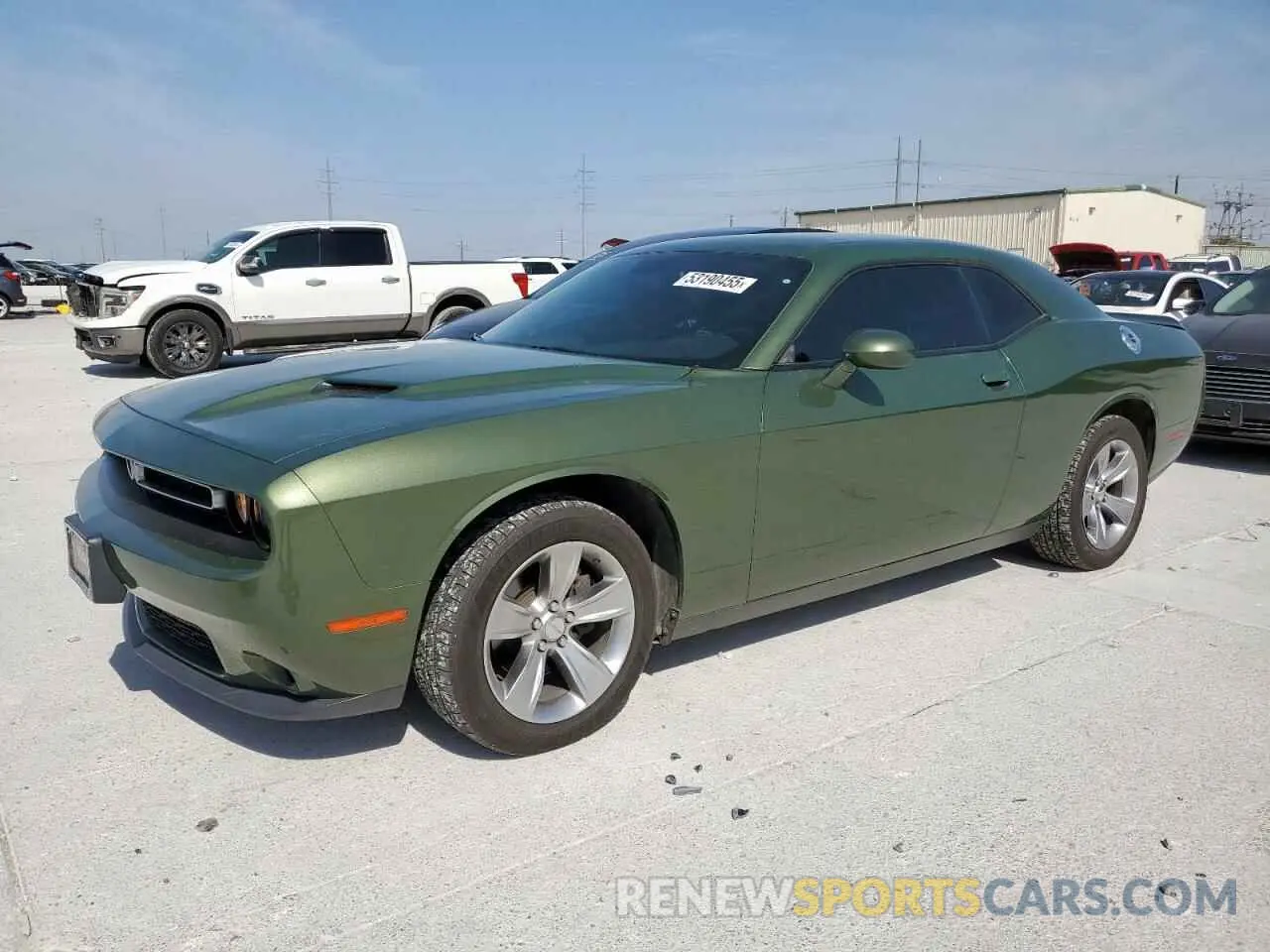 1 Photograph of a damaged car 2C3CDZAG1LH105247 DODGE CHALLENGER 2020