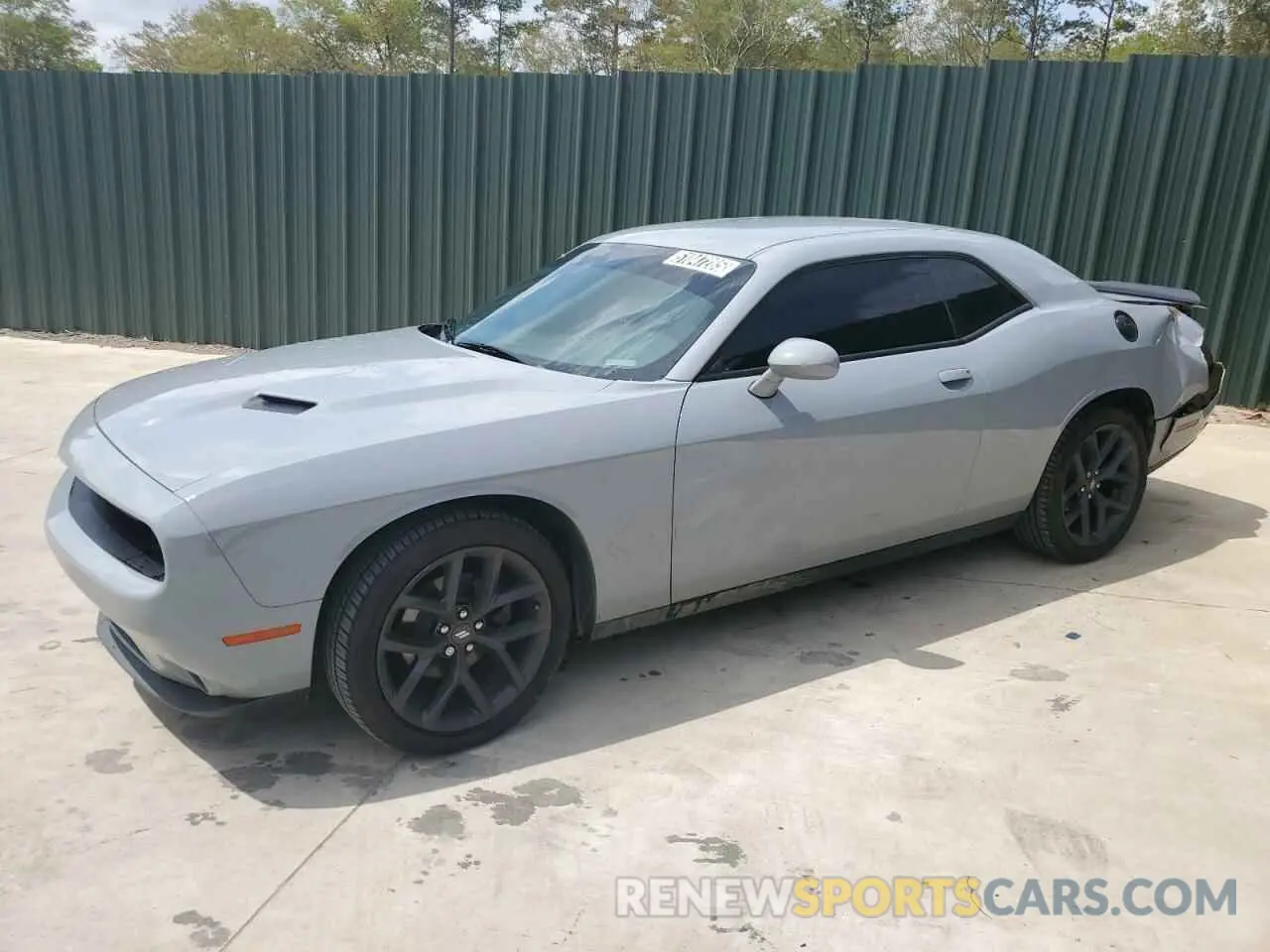 1 Photograph of a damaged car 2C3CDZAG1LH223265 DODGE CHALLENGER 2020