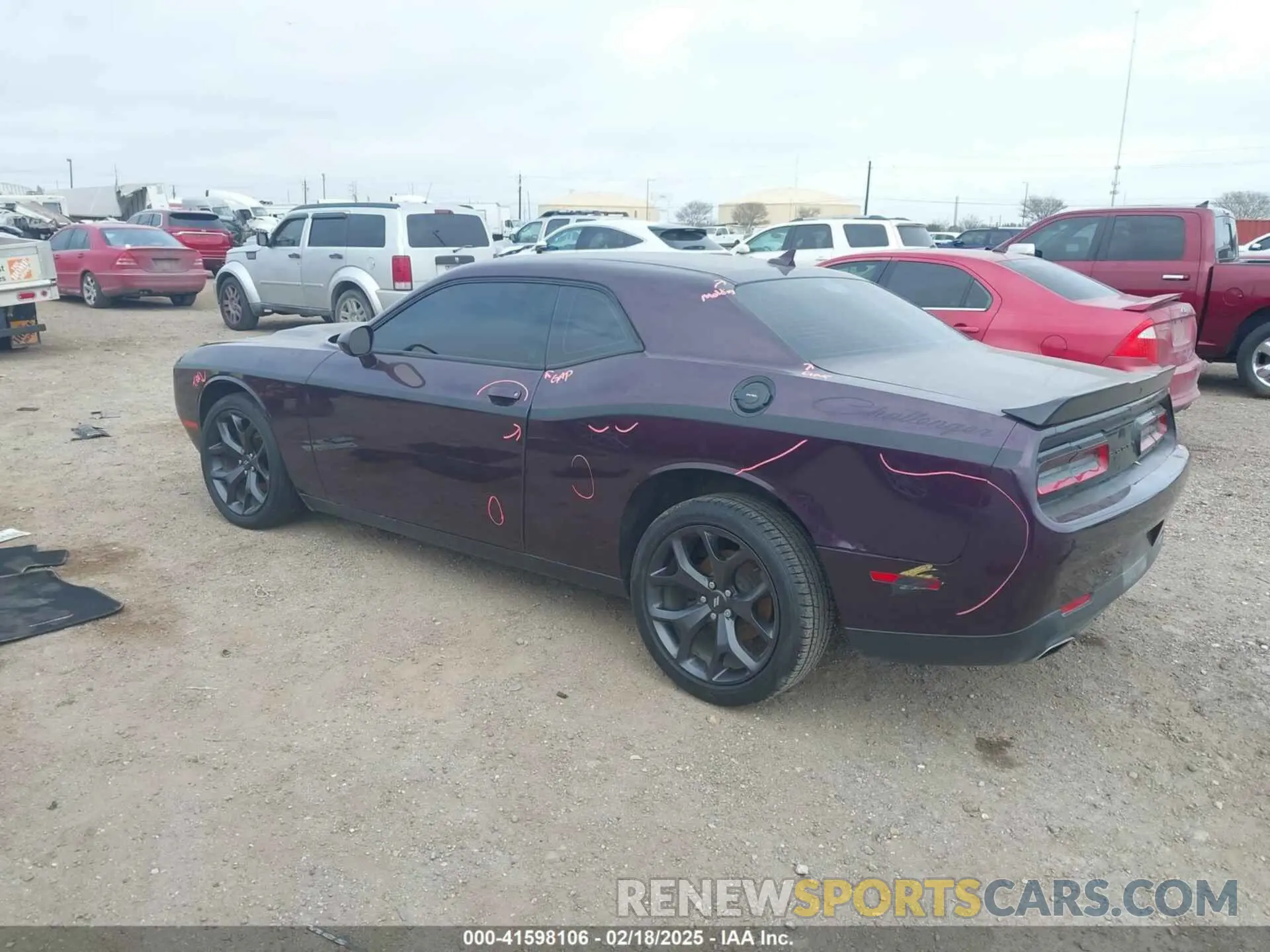 3 Photograph of a damaged car 2C3CDZAG1LH253771 DODGE CHALLENGER 2020