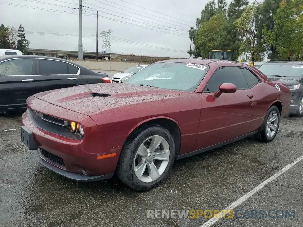 1 Photograph of a damaged car 2C3CDZAG2LH104222 DODGE CHALLENGER 2020