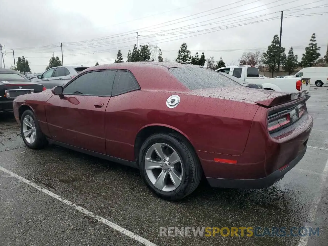 2 Photograph of a damaged car 2C3CDZAG2LH104222 DODGE CHALLENGER 2020