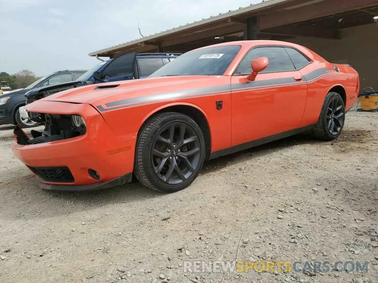 1 Photograph of a damaged car 2C3CDZAG2LH202019 DODGE CHALLENGER 2020