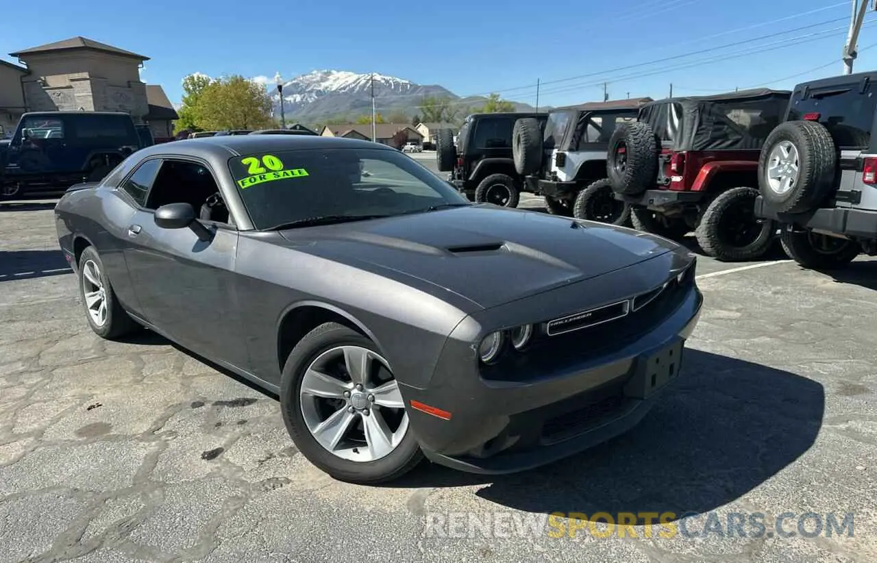 1 Photograph of a damaged car 2C3CDZAG2LH226594 DODGE CHALLENGER 2020