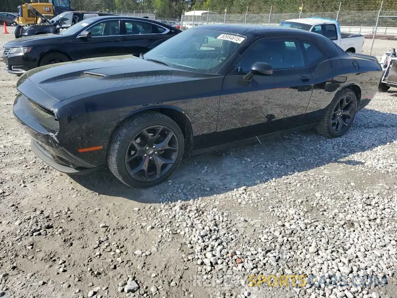 1 Photograph of a damaged car 2C3CDZAG2LH236154 DODGE CHALLENGER 2020