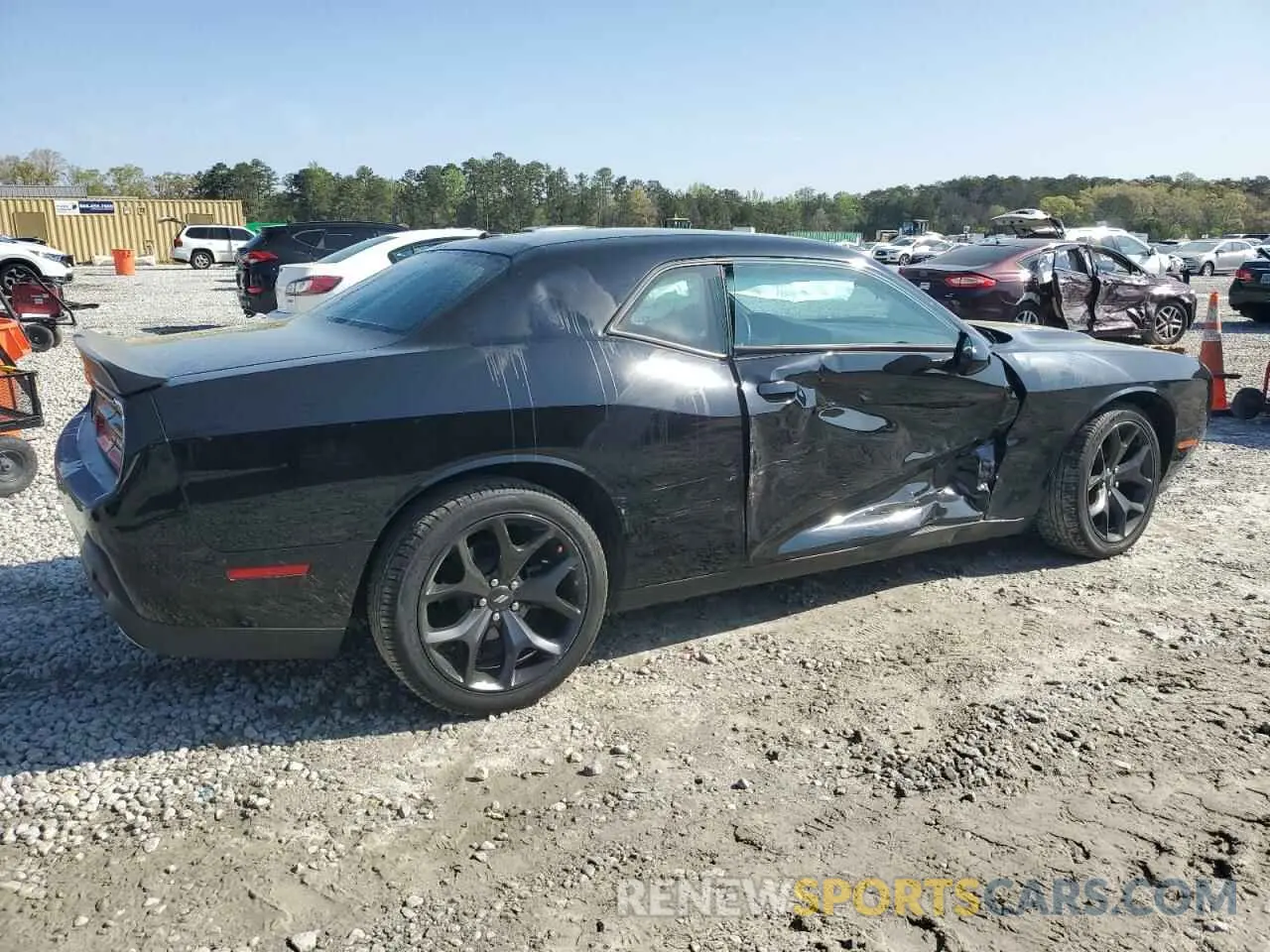 3 Photograph of a damaged car 2C3CDZAG2LH236154 DODGE CHALLENGER 2020