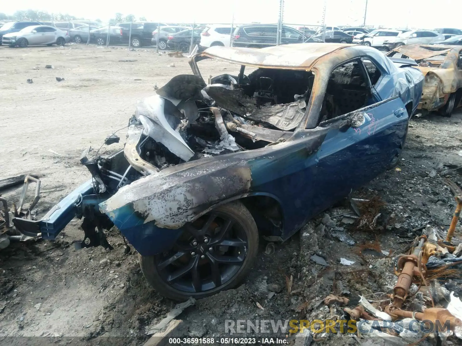 2 Photograph of a damaged car 2C3CDZAG3LH174604 DODGE CHALLENGER 2020