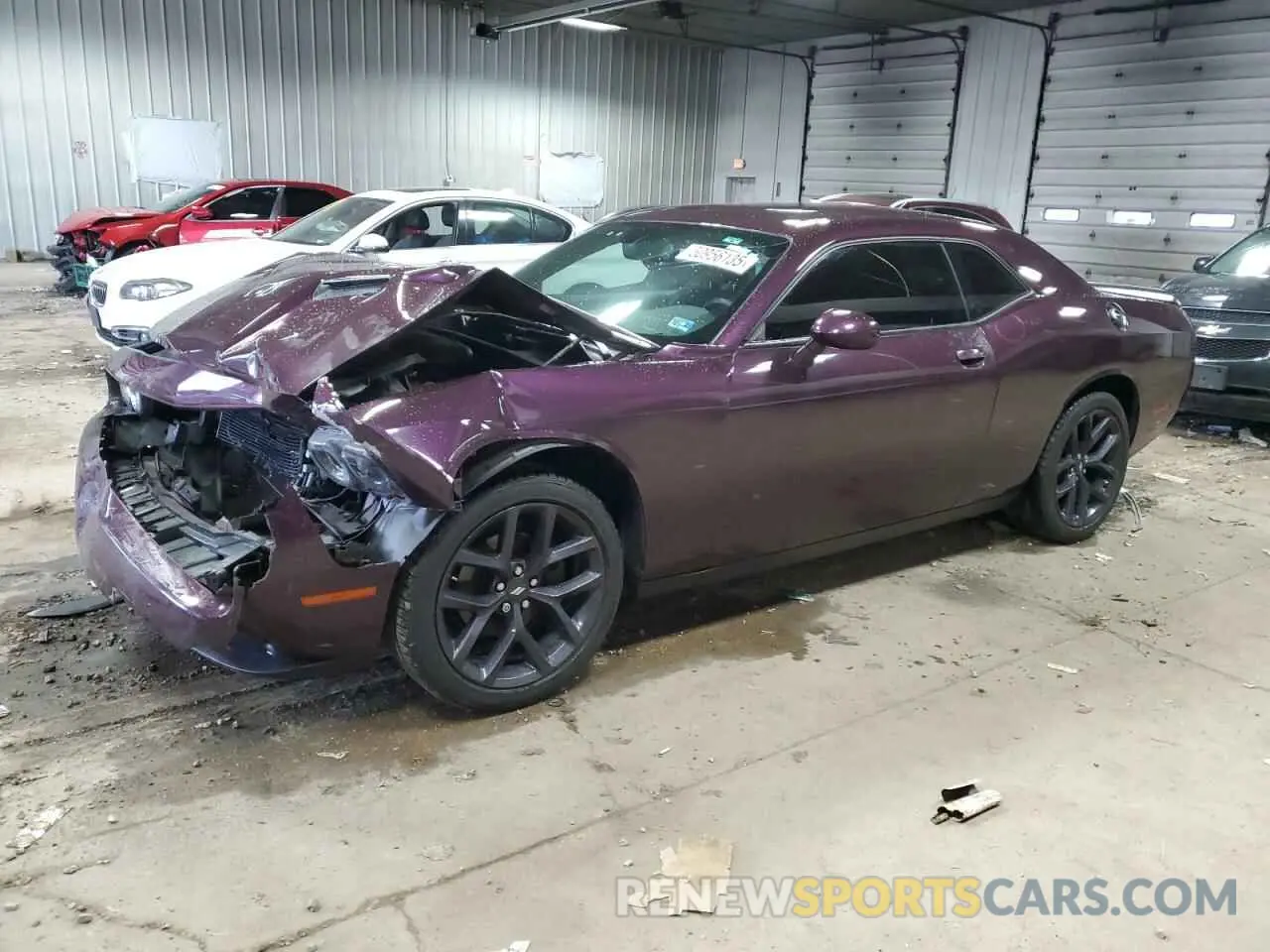1 Photograph of a damaged car 2C3CDZAG3LH214650 DODGE CHALLENGER 2020