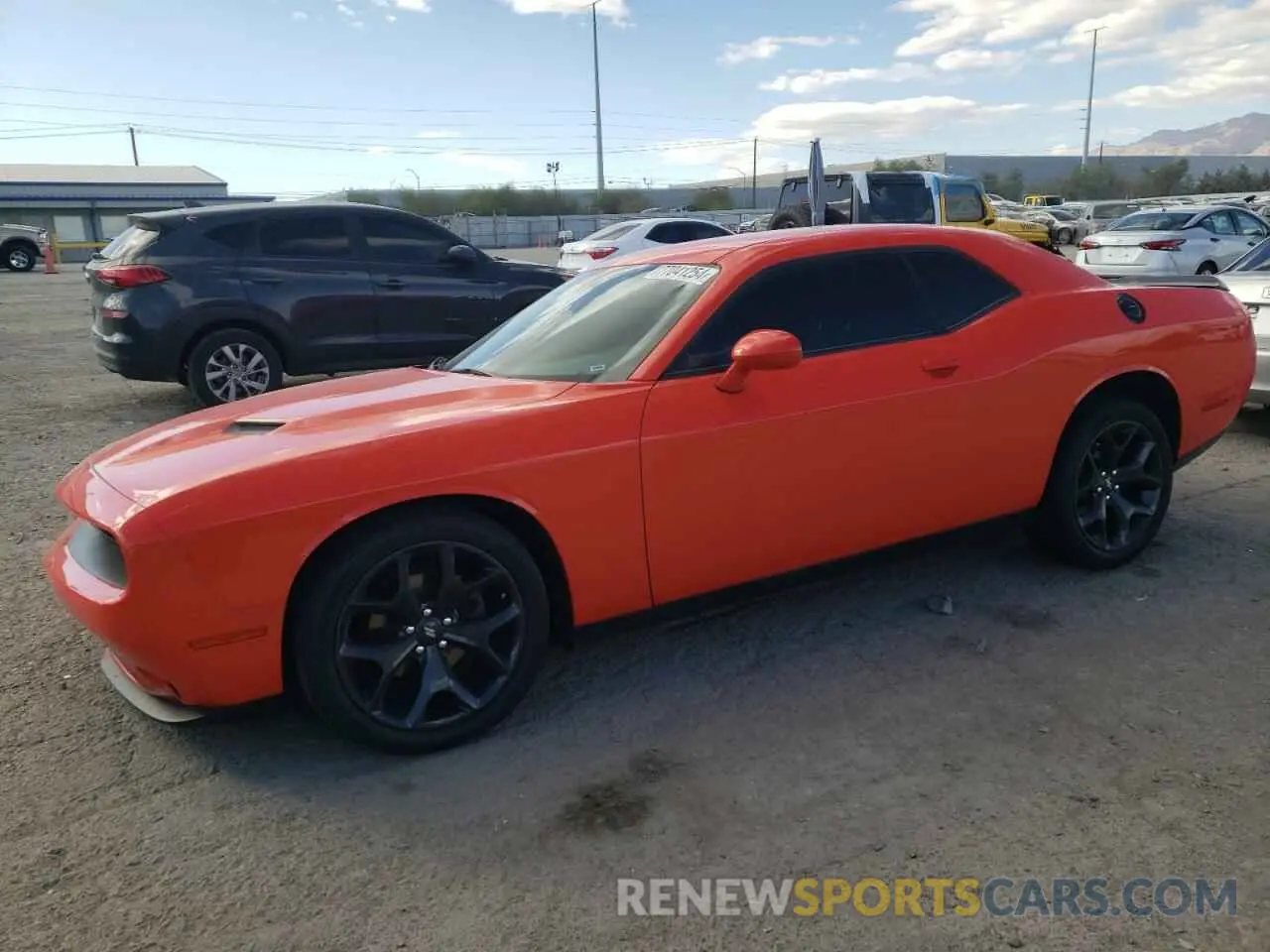 1 Photograph of a damaged car 2C3CDZAG3LH240228 DODGE CHALLENGER 2020
