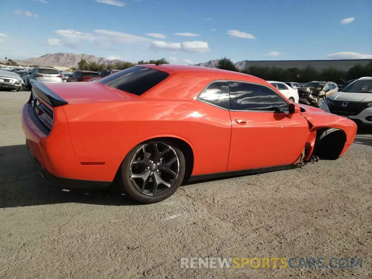 3 Photograph of a damaged car 2C3CDZAG3LH240228 DODGE CHALLENGER 2020