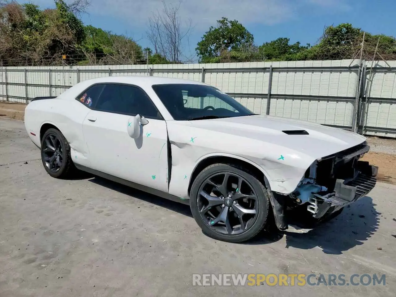 4 Photograph of a damaged car 2C3CDZAG4LH243350 DODGE CHALLENGER 2020