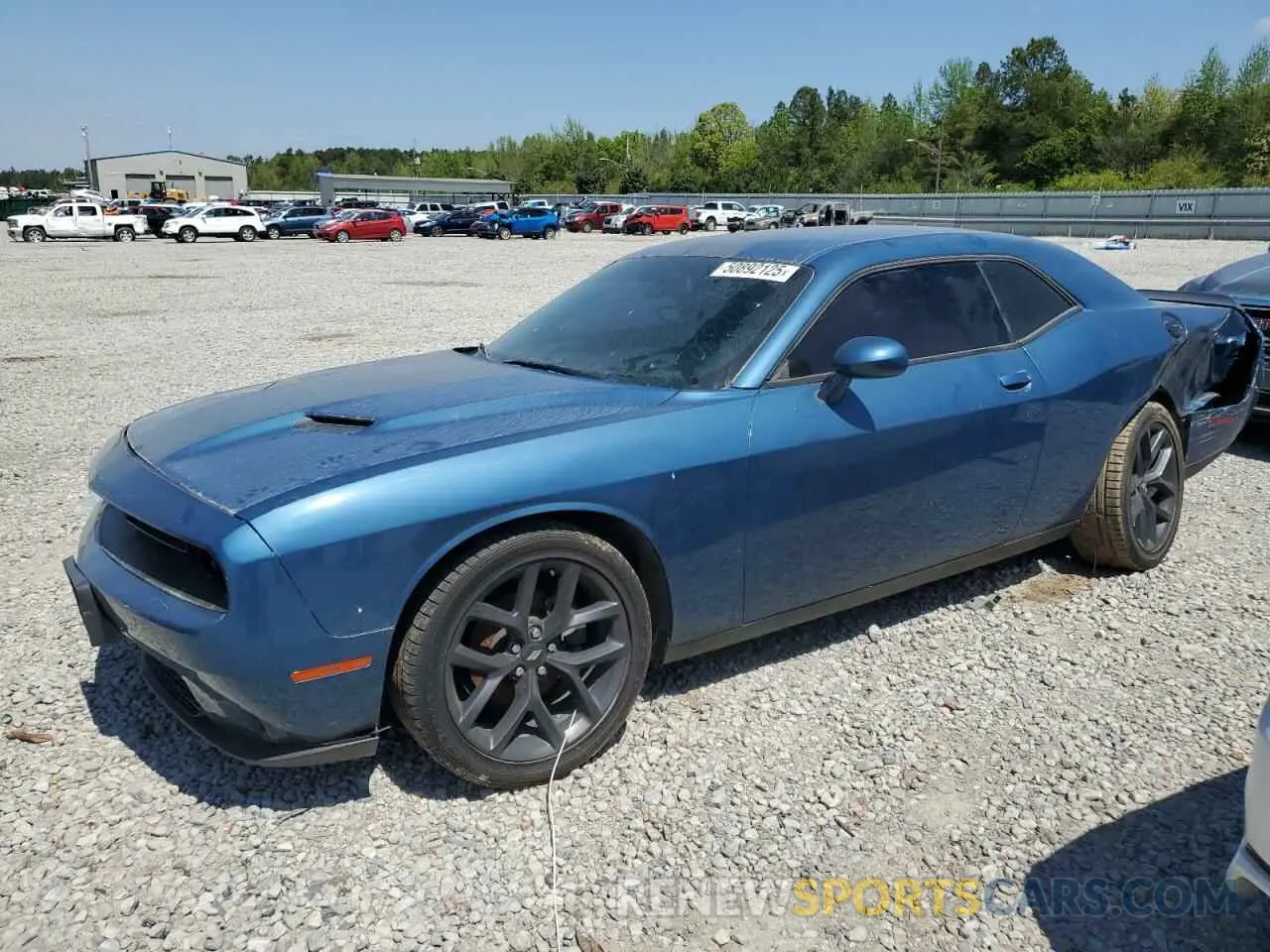 1 Photograph of a damaged car 2C3CDZAG5LH210731 DODGE CHALLENGER 2020