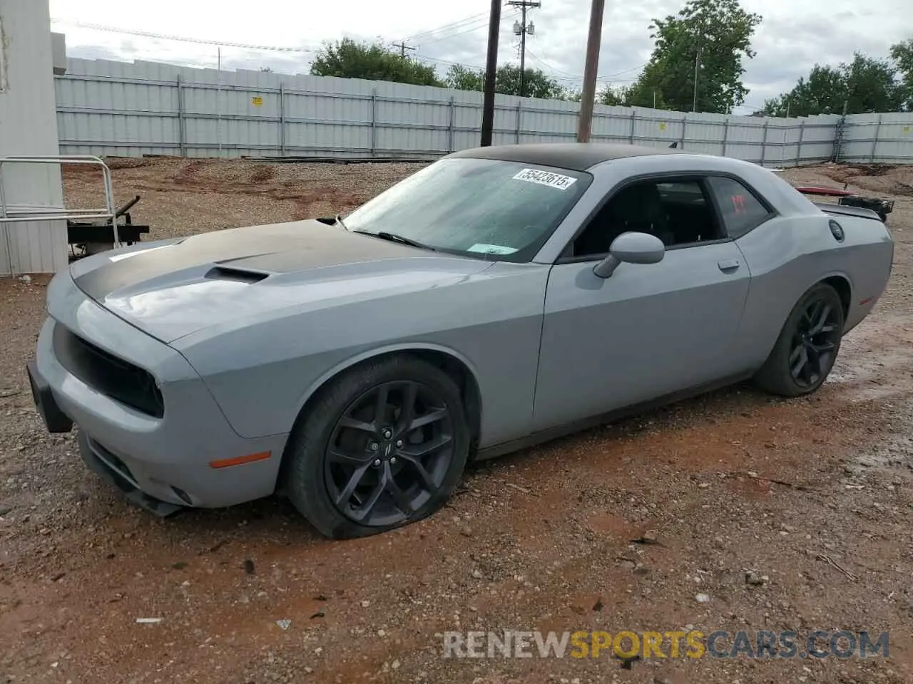 1 Photograph of a damaged car 2C3CDZAG5LH218862 DODGE CHALLENGER 2020