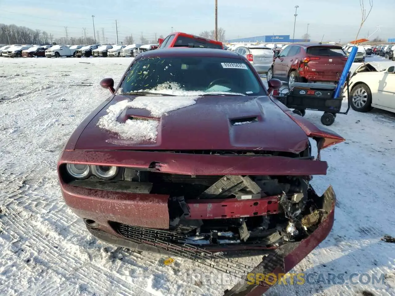 5 Photograph of a damaged car 2C3CDZAG5LH222491 DODGE CHALLENGER 2020
