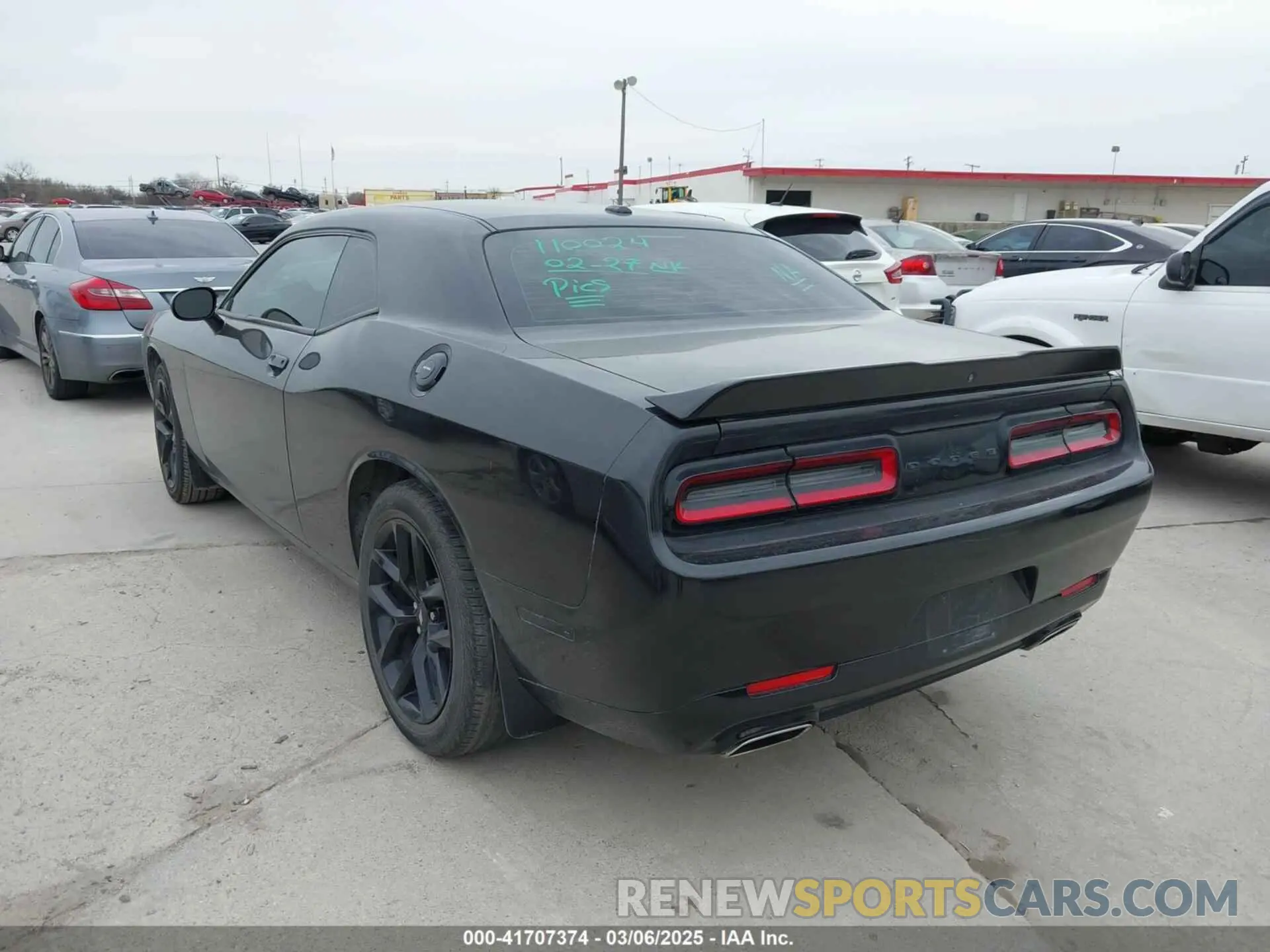 3 Photograph of a damaged car 2C3CDZAG6LH110024 DODGE CHALLENGER 2020
